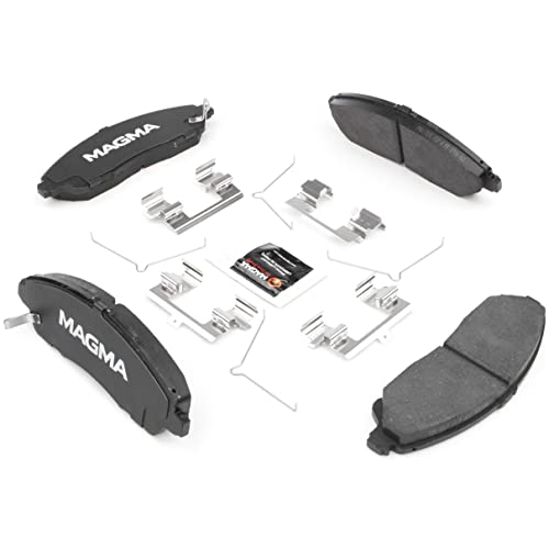 MAGMA Premium PMD1723C Ceramic Brake Pads, Front