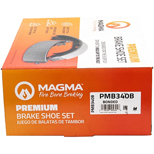 MAGMA Premium PMB340B Bonded Shoes, Rear