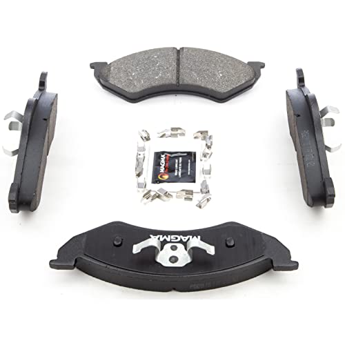 MAGMA Premium PMD820M Semi-Metallic Brake Pads, Front