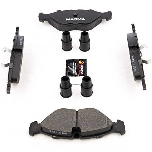 MAGMA Premium PMD403M Semi-Metallic Brake Pads, Front
