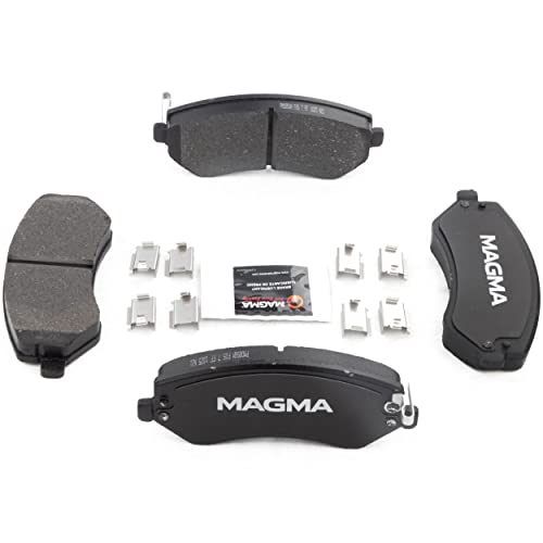 MAGMA Premium PMD856M Semi-Metallic Brake Pads, Front