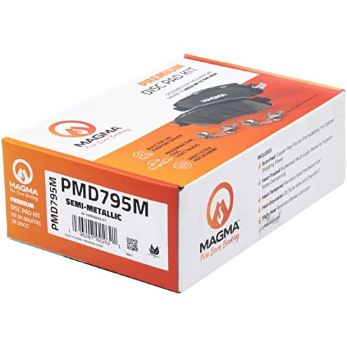 MAGMA Premium Semi-Metallic Brake Pads PMD795M
