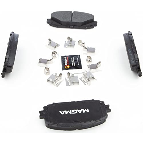 MAGMA Premium PMD1628C Ceramic Brake Pads, Front