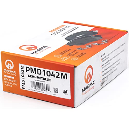 MAGMA Premium Semi-Metallic Brake Pads PMD1042M