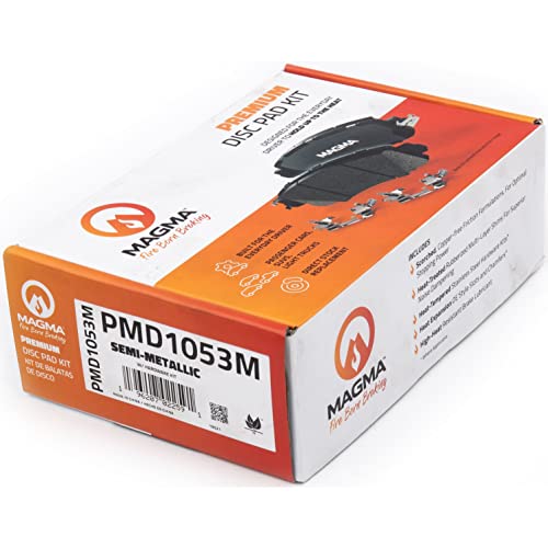 MAGMA Premium Semi-Metallic Brake Pads PMD1053M