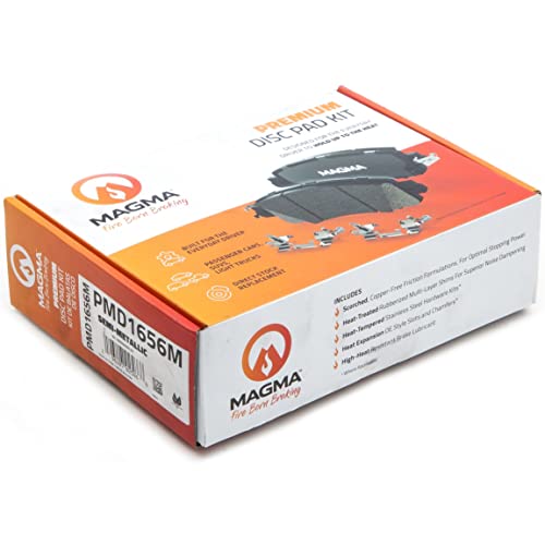 MAGMA Premium Semi-Metallic Brake Pads PMD1656M
