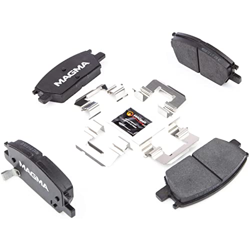 MAGMA Premium PMD1913C Ceramic Brake Pads, Front