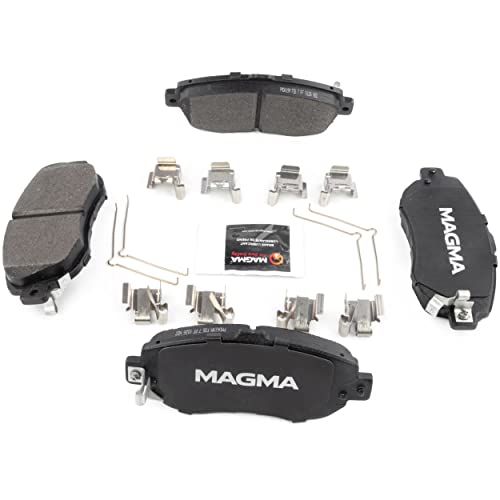 MAGMA Premium PMD619M Semi-Metallic Brake Pads, Front