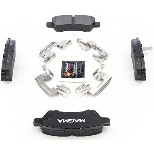 MAGMA Premium PMD1101C Ceramic Brake Pads, Rear
