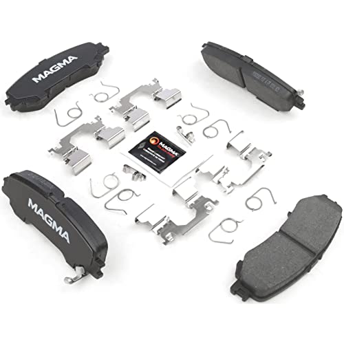 MAGMA Premium PMD2032C Ceramic Brake Pads, Rear