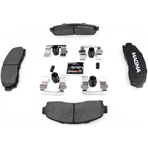 MAGMA Premium PMD913C Ceramic Brake Pads, Front