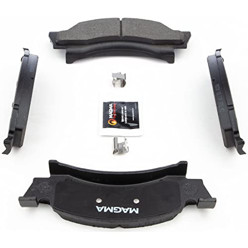 MAGMA Premium PMD50M Semi-Metallic Brake Pads, Front