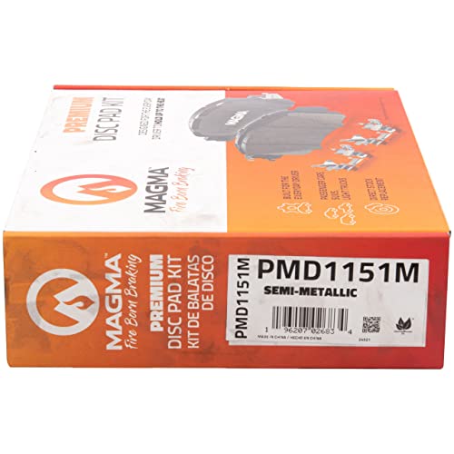 MAGMA Premium Semi-Metallic Brake Pads PMD1151M