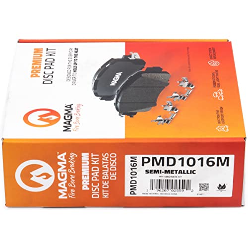 MAGMA Premium Semi-Metallic Brake Pads PMD1016M