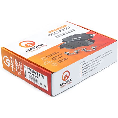 MAGMA Premium PMD411M Semi-Metallic Brake Pads
