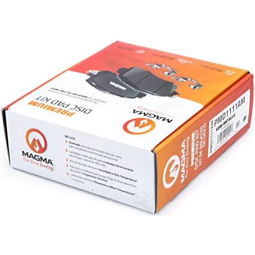 MAGMA Premium Semi-Metallic Brake Pads PMD1111AM