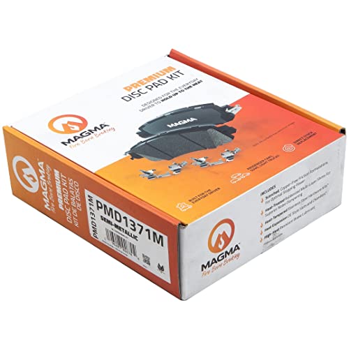 MAGMA Premium Semi-Metallic Brake Pads PMD1371M