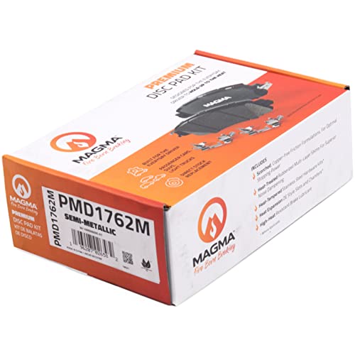 MAGMA Premium Semi-Metallic Brake Pads PMD1762M