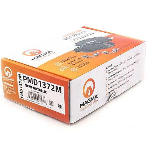 MAGMA Premium Semi-Metallic Brake Pads PMD1372M