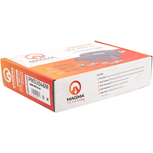 MAGMA Premium Semi-Metallic Brake Pads PMD2046M