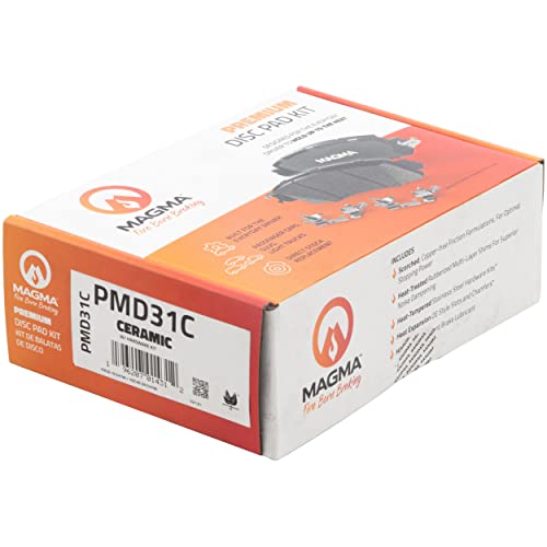 MAGMA Premium Ceramic Brake Pads PMD31C