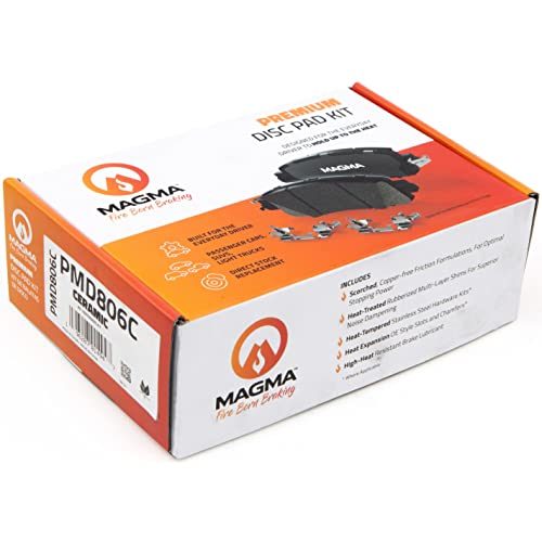 MAGMA Premium Ceramic Brake Pads PMD806C