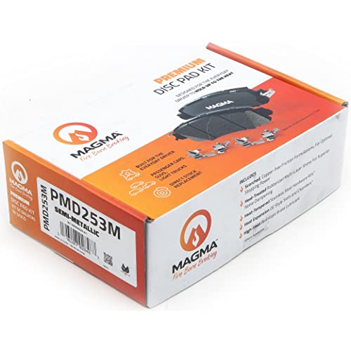 MAGMA Premium Semi-Metallic Brake Pads PMD253M