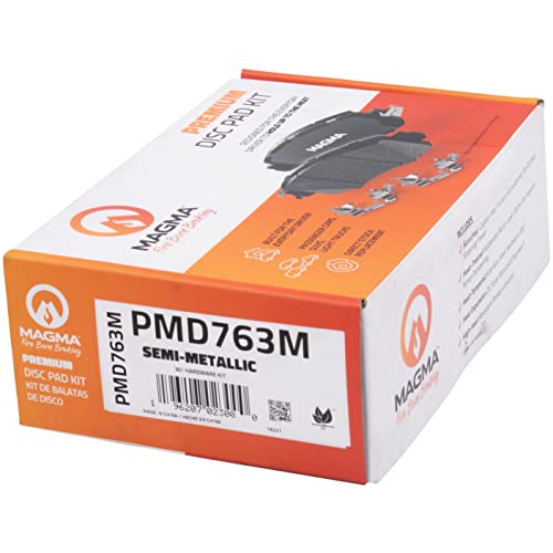 MAGMA Premium Semi-Metallic Brake Pads PMD763M