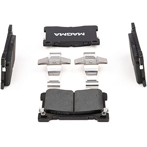 MAGMA Premium PMD1576C Ceramic Brake Pads, Front