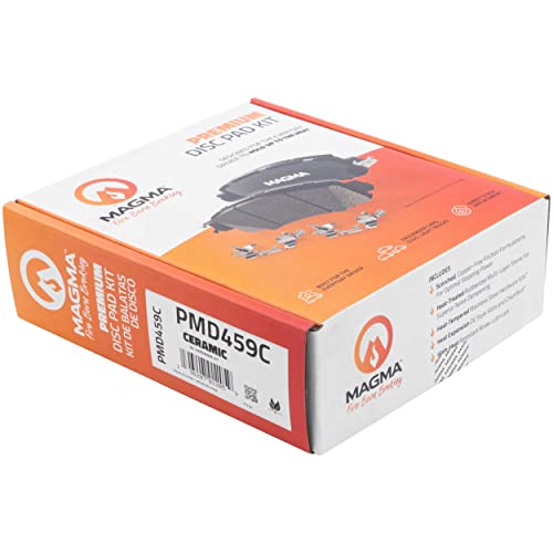 MAGMA Premium PMD459C Ceramic Brake Pads, Front