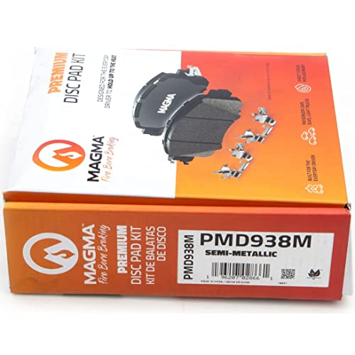 MAGMA Premium Semi-Metallic Brake Pads PMD938M