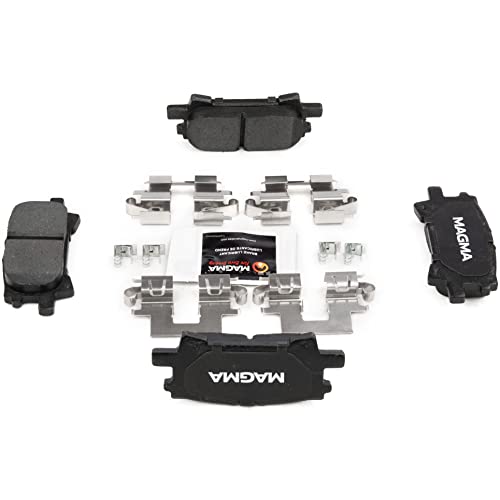 MAGMA Premium PMD996C Ceramic Brake Pads, Rear