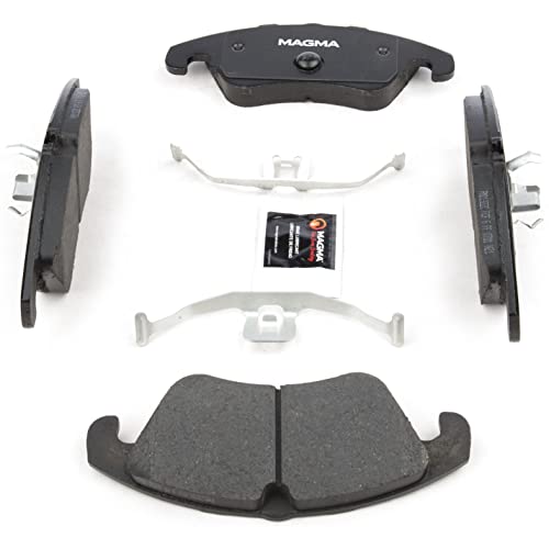 MAGMA Premium PMD1322C Ceramic Brake Pads, Front