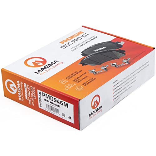 MAGMA Premium Semi-Metallic Brake Pads PMD946M