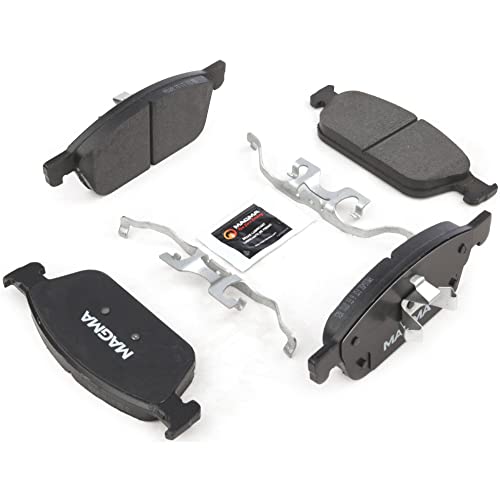 MAGMA Premium PMD1645C Ceramic Brake Pads, Front