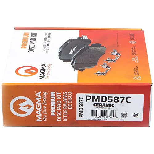 MAGMA Premium Ceramic Brake Pads PMD587C