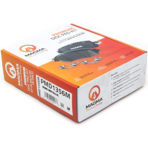 MAGMA Premium Semi-Metallic Brake Pads PMD1356M