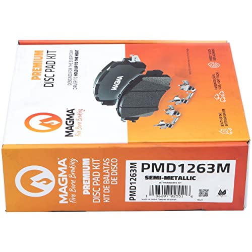 MAGMA Premium Semi-Metallic Brake Pads PMD1263M