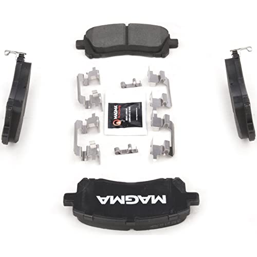 MAGMA Premium PMD721C Ceramic Brake Pads, Front