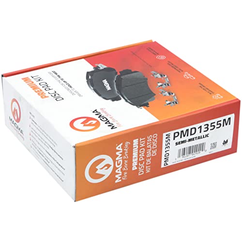 MAGMA Premium Semi-Metallic Brake Pads PMD1355M
