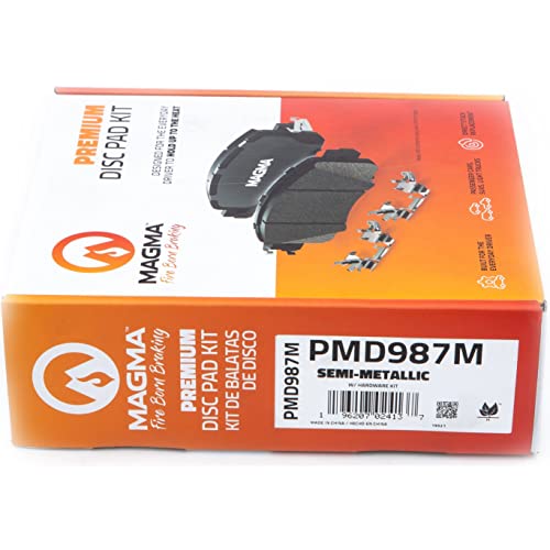 MAGMA Premium Semi-Metallic Brake Pads PMD987M