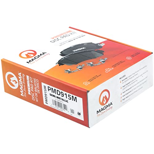 MAGMA Premium Semi-Metallic Brake Pads PMD915M
