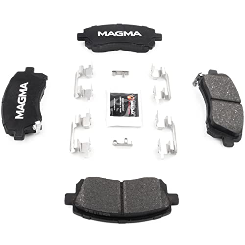 MAGMA Premium PMD721M Semi-Metallic Brake Pads, Front