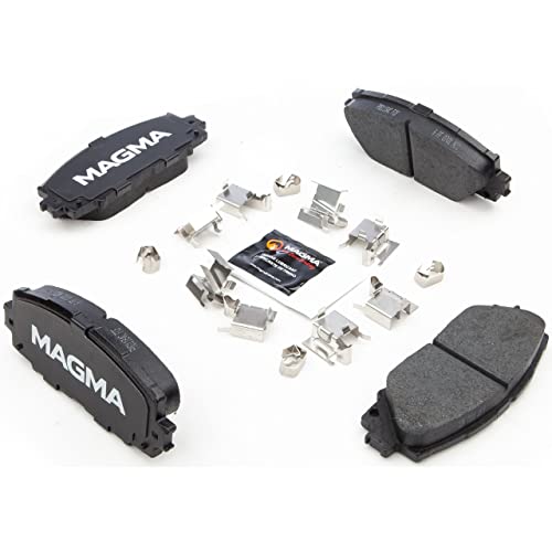 MAGMA Premium PMD1184C Ceramic Brake Pads, Front