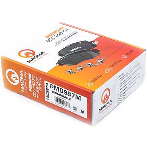 MAGMA Premium Semi-Metallic Brake Pads PMD987M