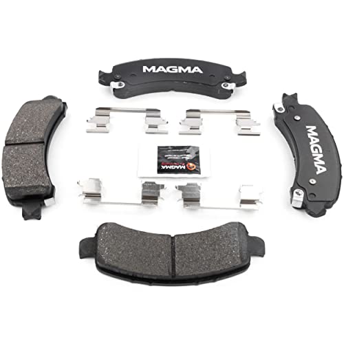 MAGMA Premium PMD974AM Semi-Metallic Brake Pads, Rear