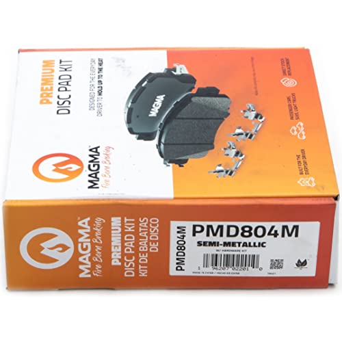 MAGMA Premium Semi-Metallic Brake Pads PMD804M