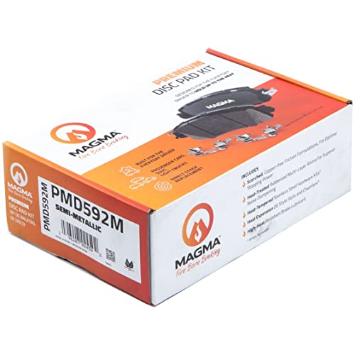 MAGMA Premium Semi-Metallic Brake Pads PMD592M