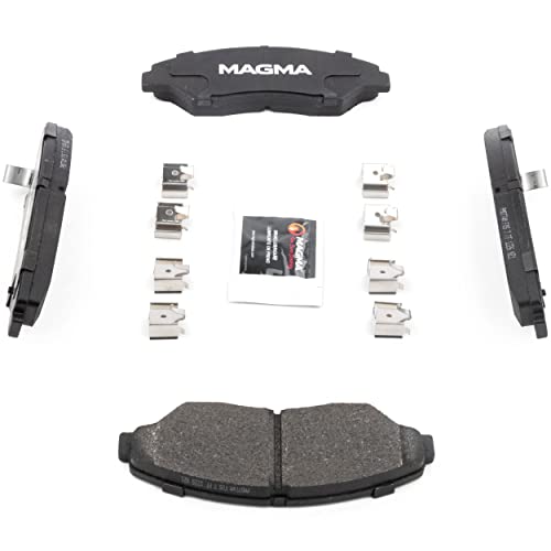 MAGMA Premium PMD774M Semi-Metallic Brake Pads, Front