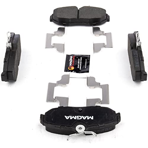 MAGMA Premium PMD1082C Ceramic Brake Pads, Rear